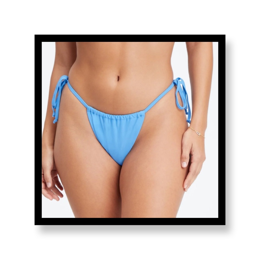 👙👙3/$15-Fabletics High -Cut String Bikini Bottom